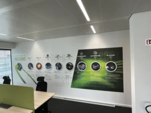 Décoration atelier publicitaire Luxembourg