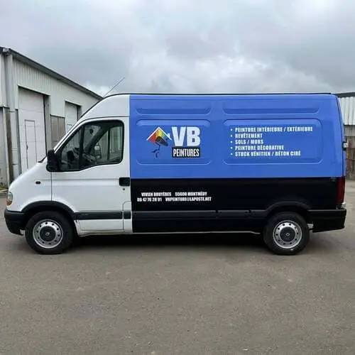 Flocage camion JLP publi6t Luxembourg