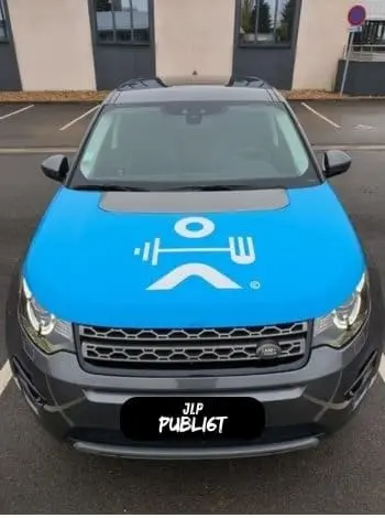 Flocage voiture JLP Publi6t Luxembourg