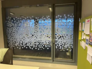 Sablage et cloison atelier publicitaire Luxembourg