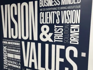 Signalétique atelier publicitaire Luxembourg