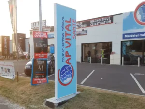 Totem atelier publicitaire Luxembourg