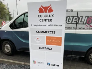 Totem atelier publicitaire Luxembourg