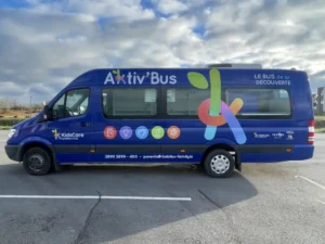 Véhicule semi ou covering Atelier Publicitaire Luxembourg.