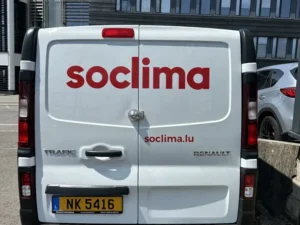 Véhicule lettrage Atelier publicitaire Luxembourg