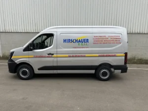 Véhicule lettrage Atelier publicitaire Luxembourg