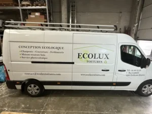 Véhicule lettrage Atelier publicitaire Luxembourg
