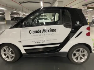 Véhicule lettrage Atelier publicitaire Luxembourg