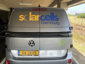 Véhicule lettrage Atelier publicitaire Luxembourg